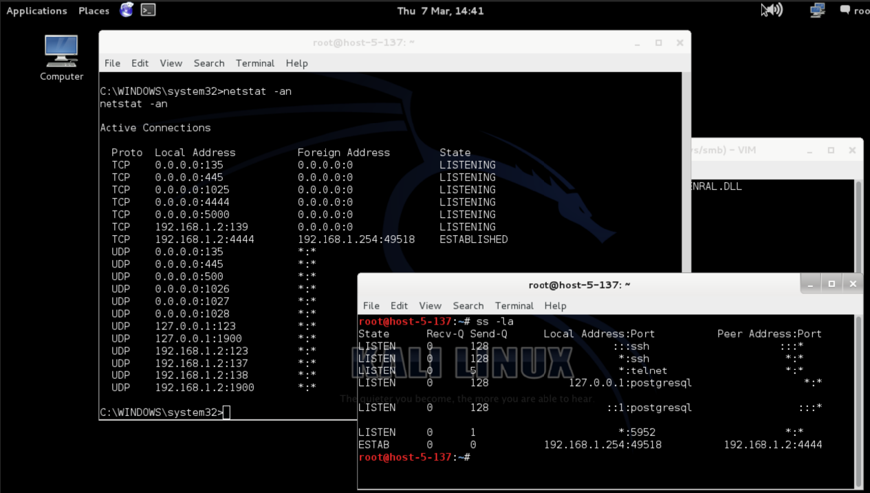 netstat example